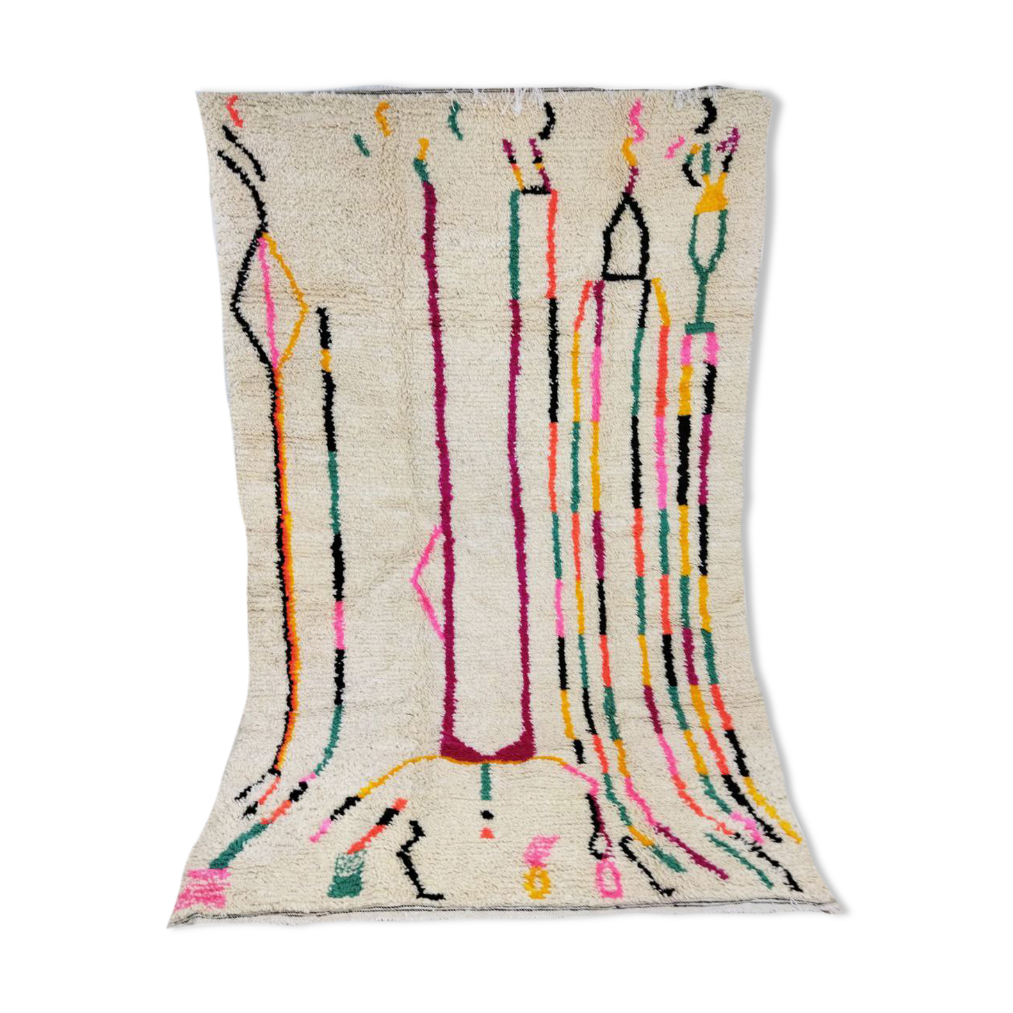 245x152cm moroccan berbere carpet