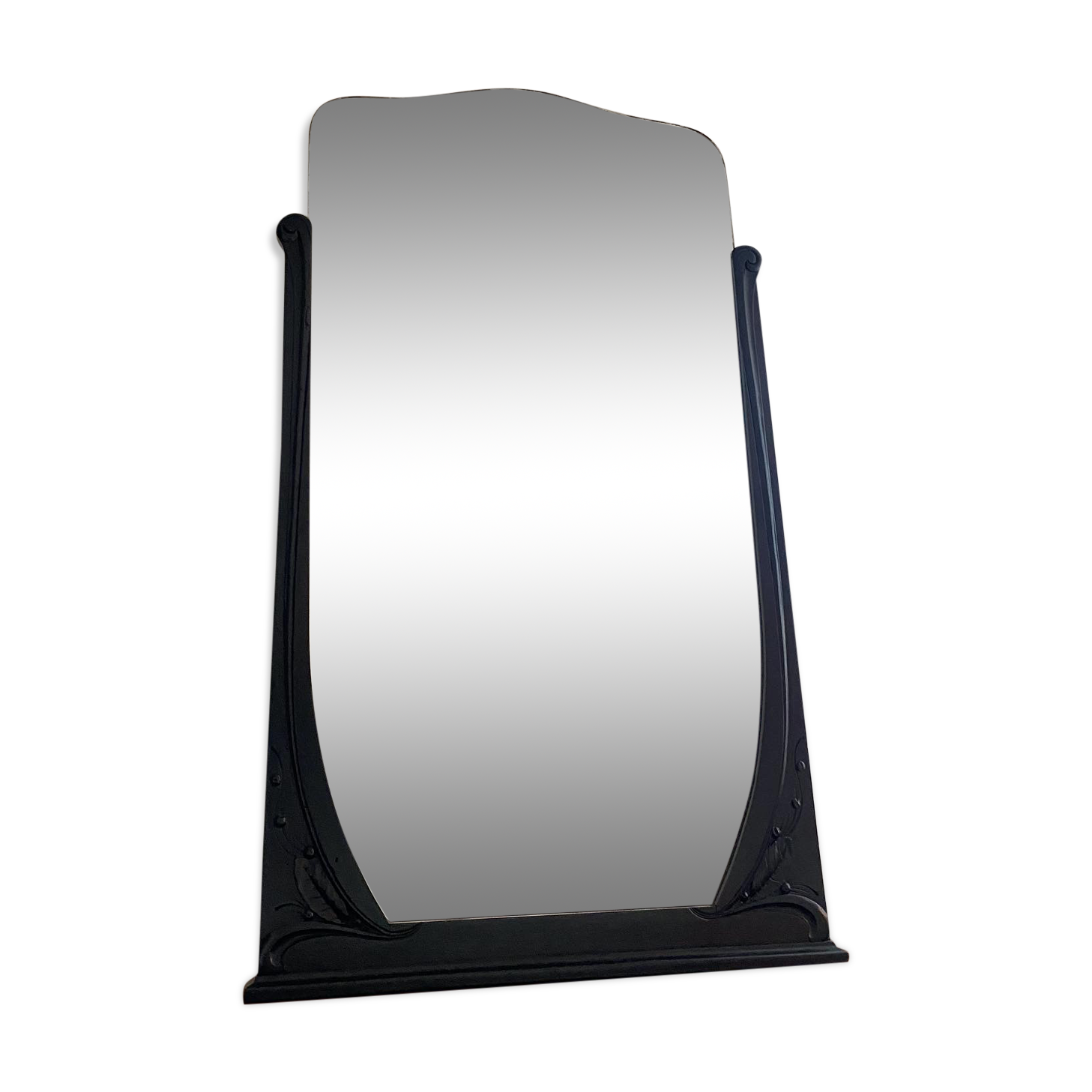 Black Art Deco mirror