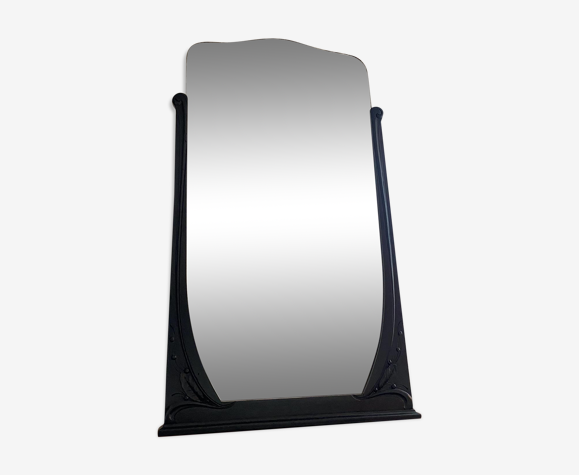 Black Art Deco mirror