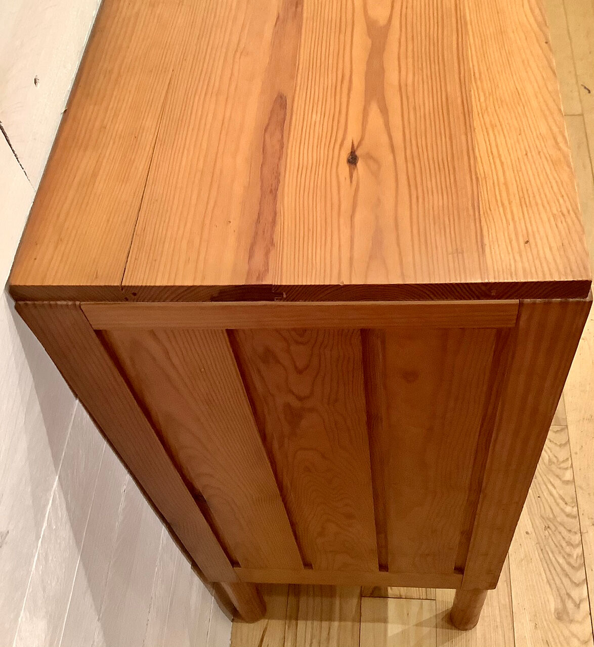 Commodity "weekend" in pine of the moors by Pierre Gautier Delaye for Vergnères, France c.1956