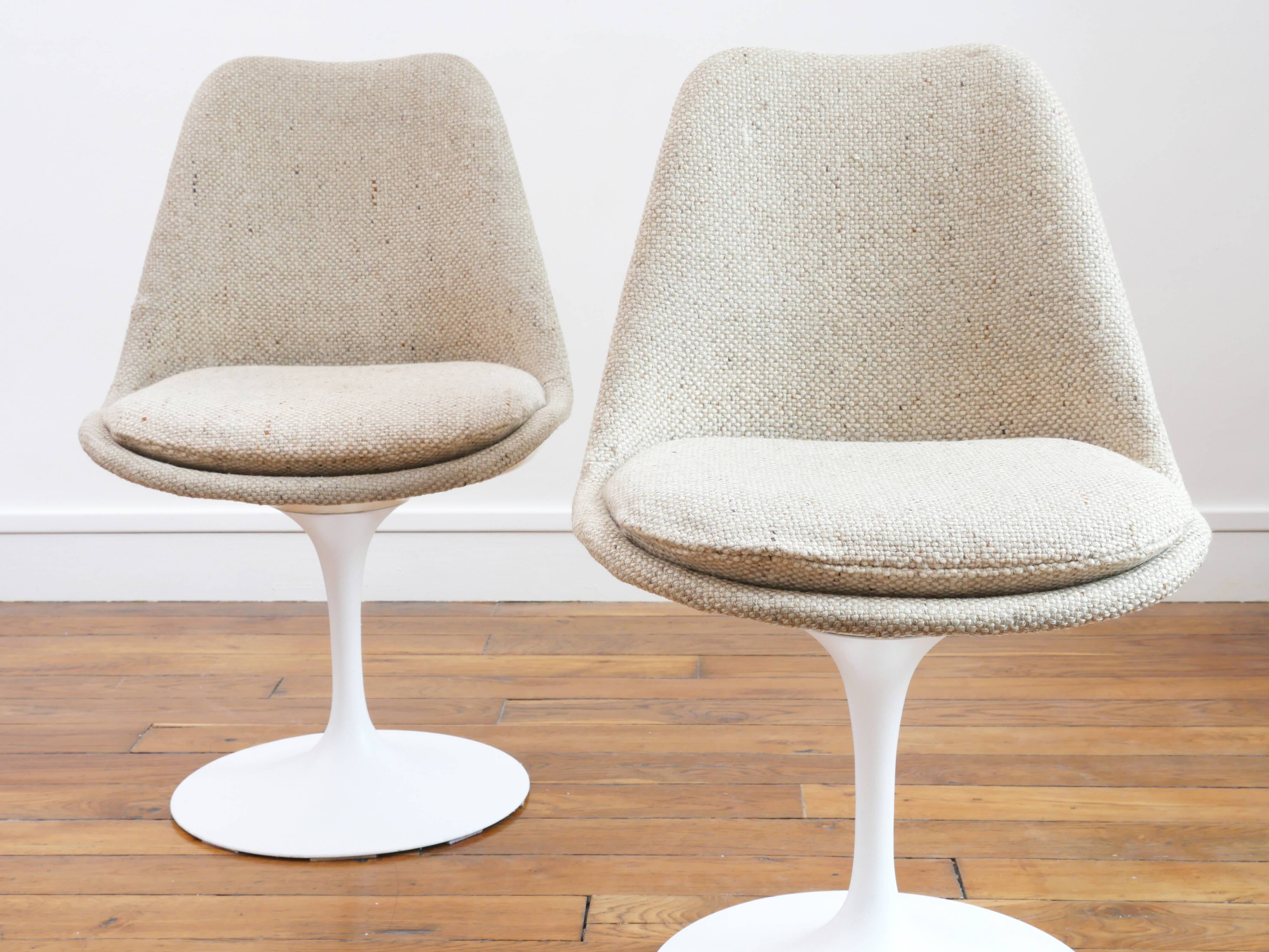 2 Tulip Chairs Knoll