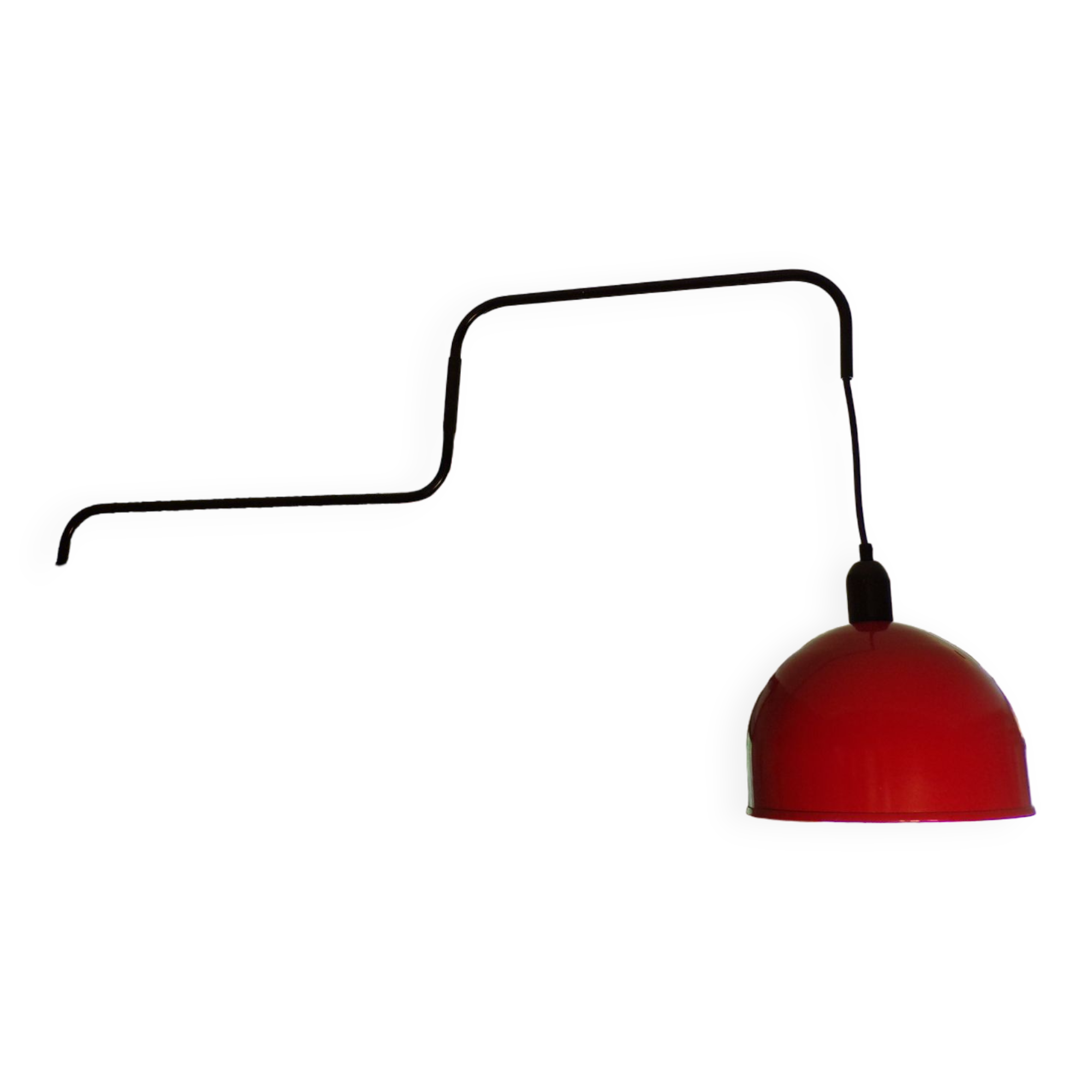 Articulated stem wall lamp Egoluce 1970