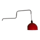 Articulated stem wall lamp Egoluce 1970