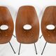 6 "Medea" chairs by Vittorio Nobili for Frattelli Tagliabue, 1950s