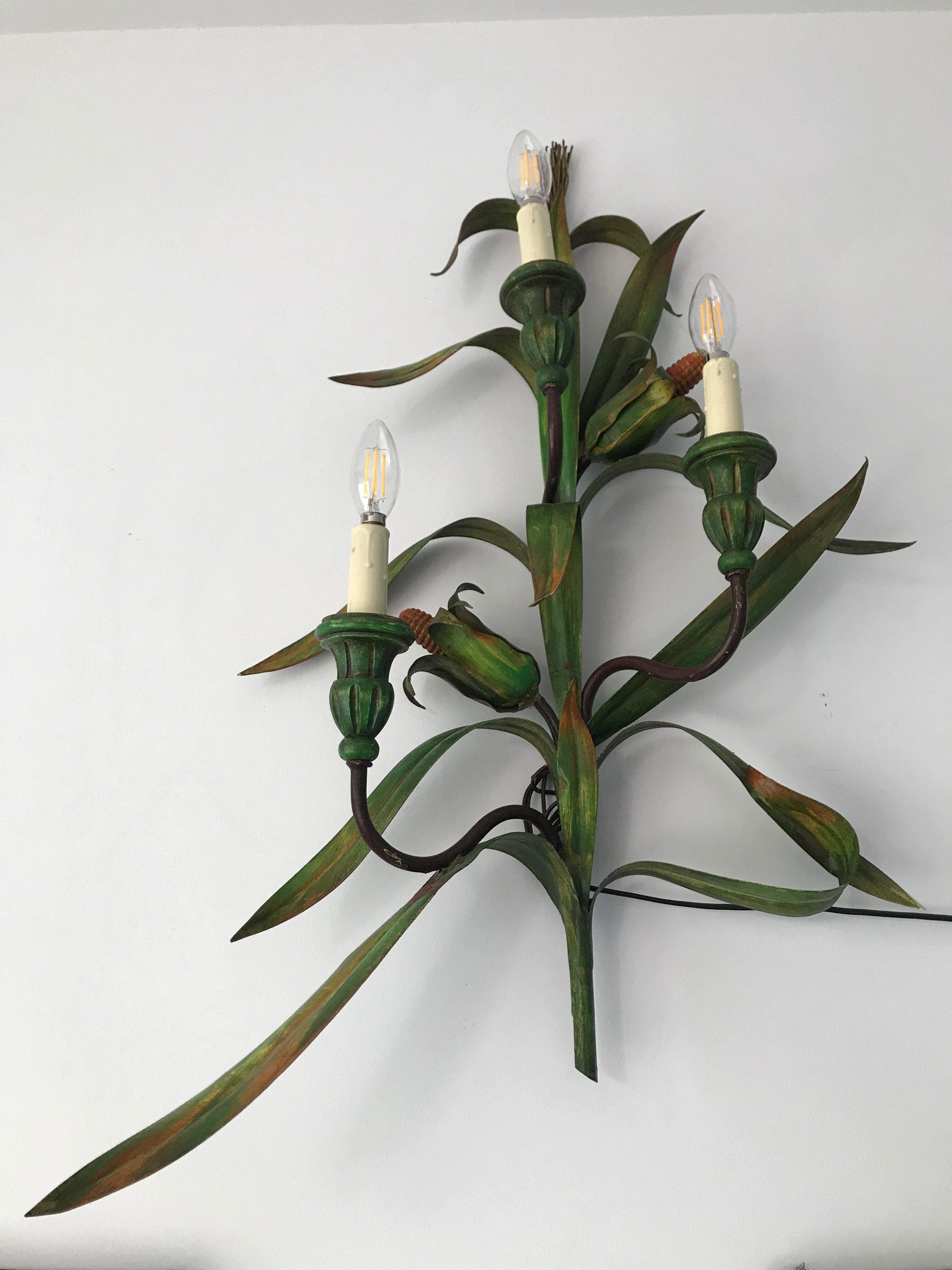 Pair of large wall light 3 lights