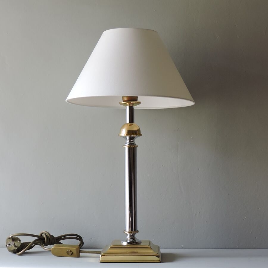 Germany Germany VLS 70s vintage brass lamp