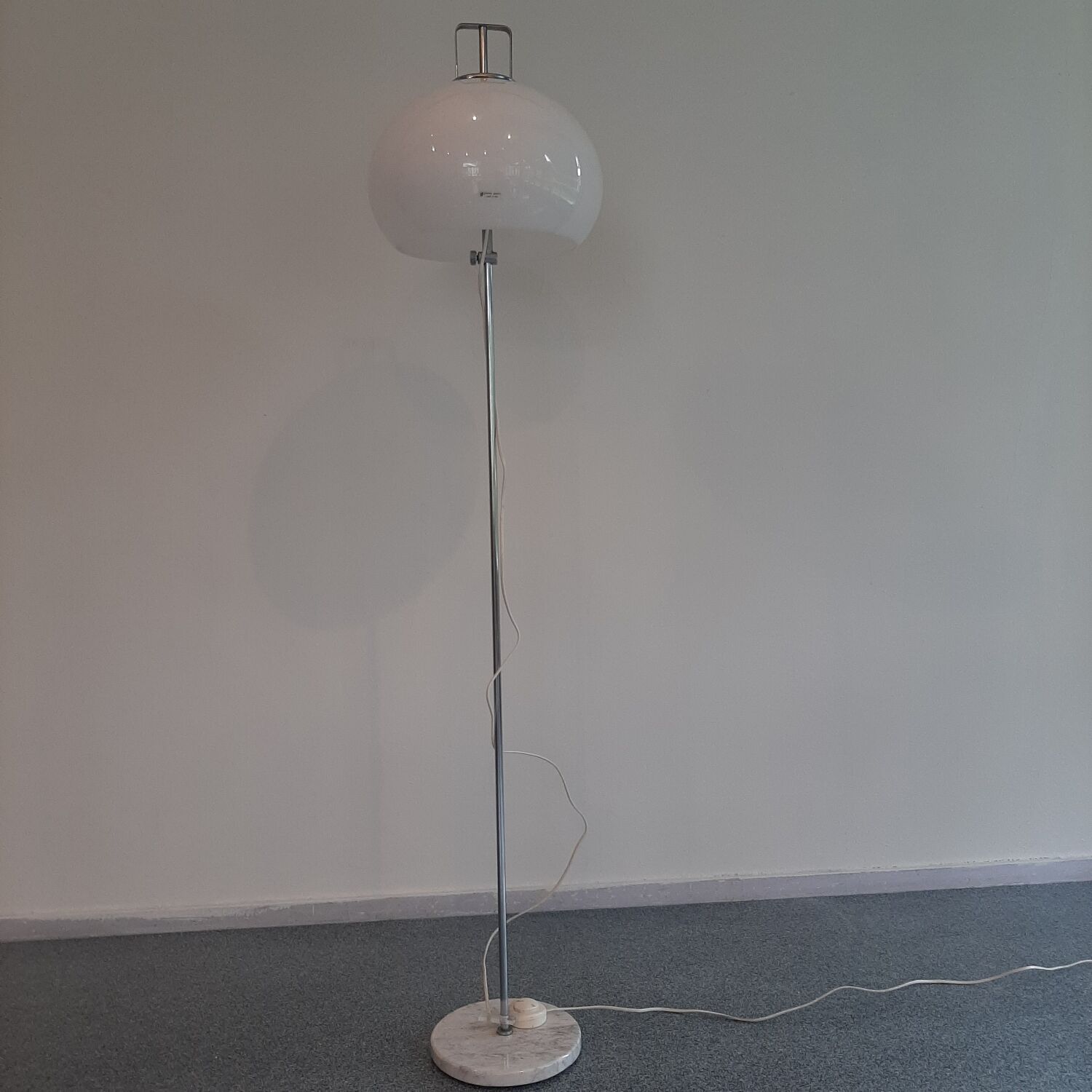Vintage Meblo "Lucerna" floor lamp by Harvey Guzzini 70s