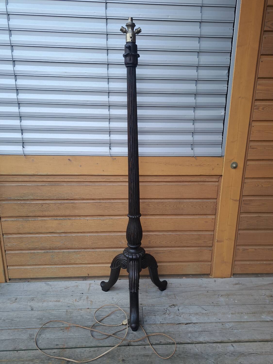 Antique floor lamp