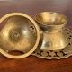 Vintage brass ashtray