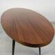 Vintage oval coffee table
