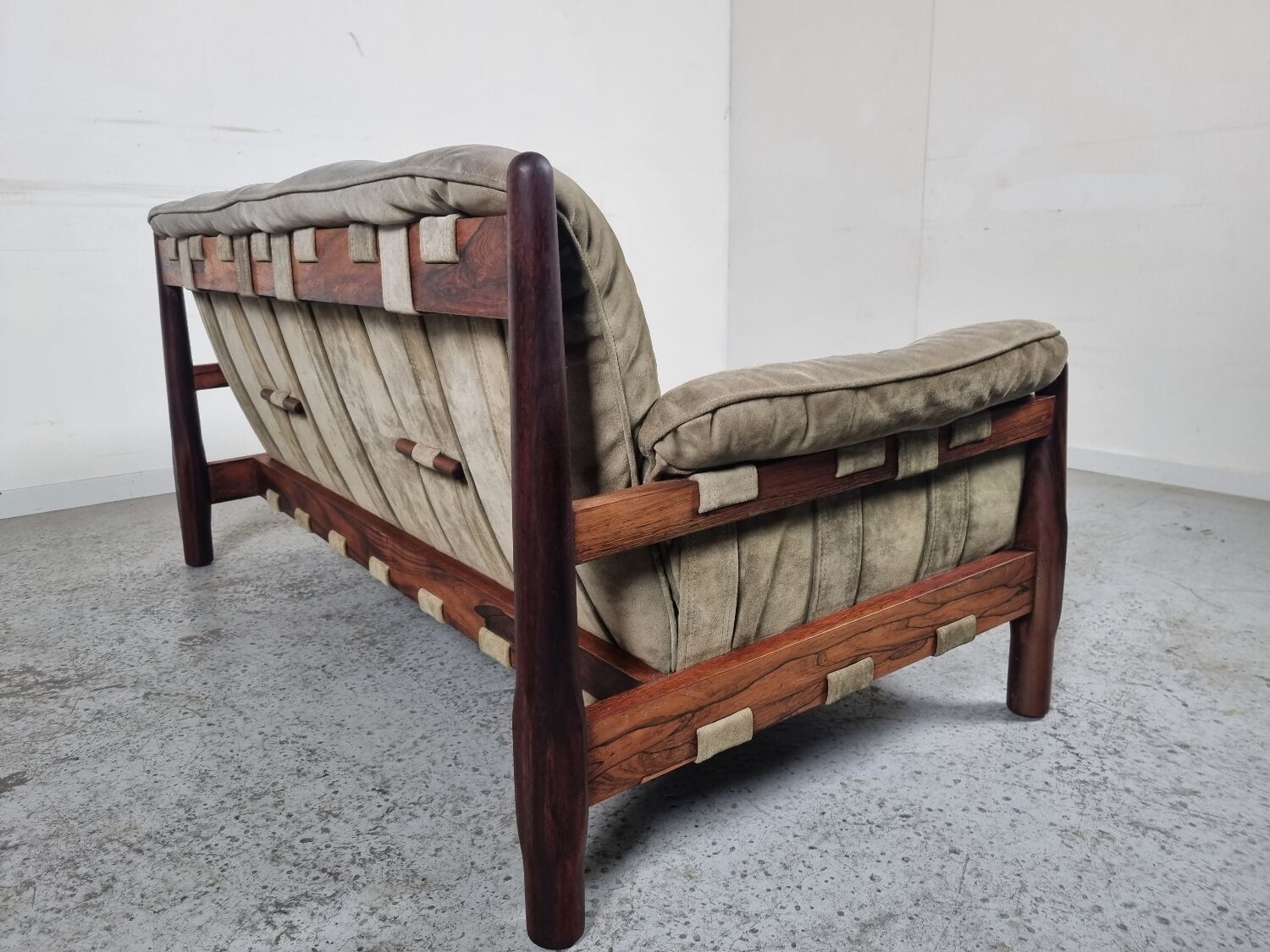 Brazilian rosewood sofa 70s