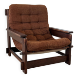 Scandinavian oak armchair, 1960s