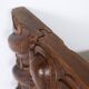 Miroir en bois sculpté style Seiz Breur, Bretagne, France, début XXe siècle