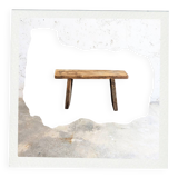 Banc Bois Brut Meuble d'Atelier