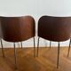 Set of table and 4 teak chairs, Fusion model by Sandra Kragnert for IKEA, Sweden, 1970s: