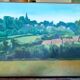 Country landscape by nelly le couedic (20th century)