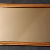Mirror in wood and gilded stucco 50x28cm