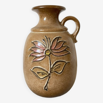 West germany ceramic flower vase 1970