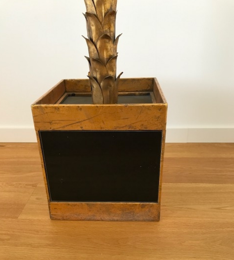 Palm floor lamp years 70