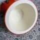 Orange apple ice bucket 1970
