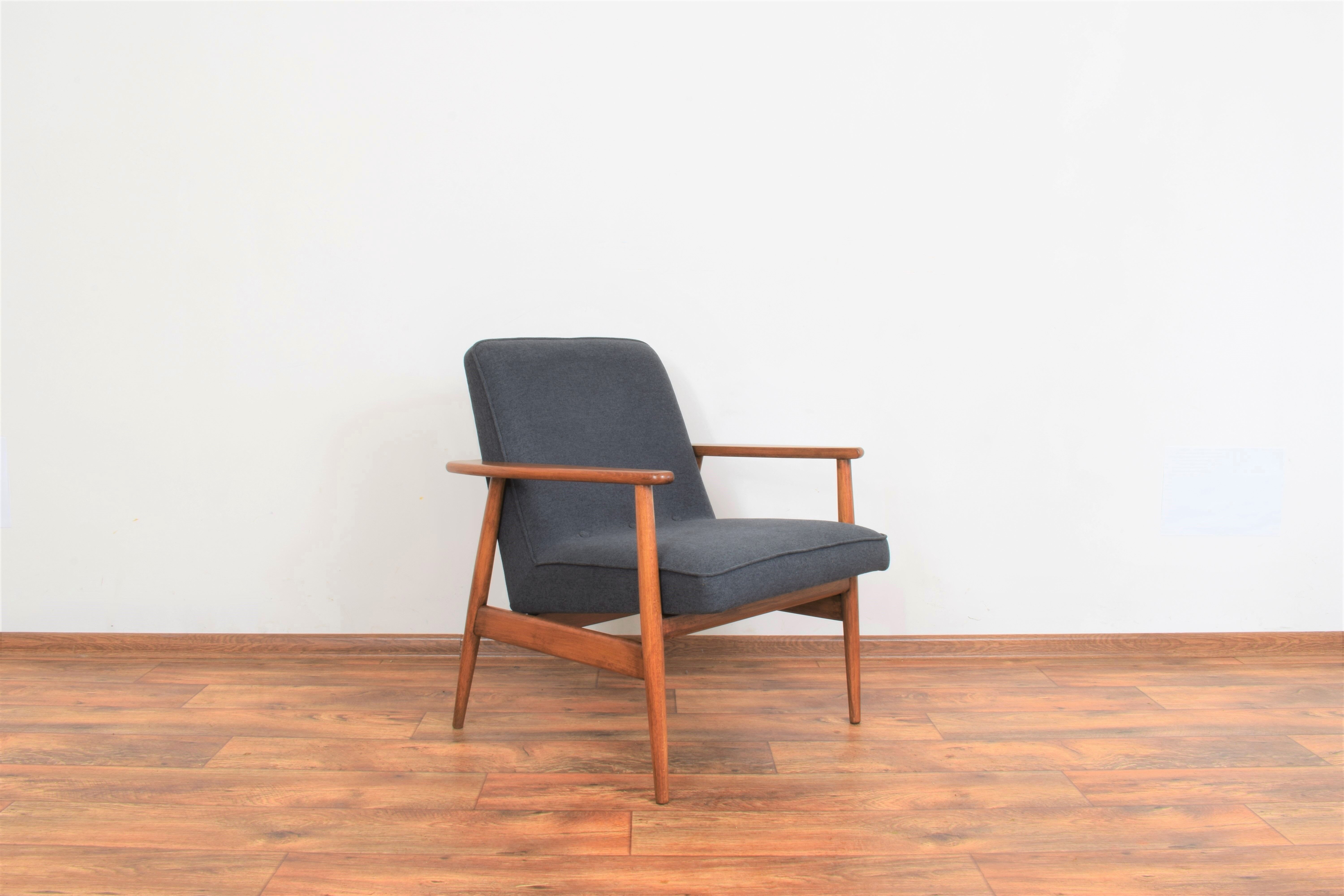 Mid-century polish armchair by m. zieliński, 1960s