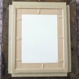 Animal pastel, study of a white cow.