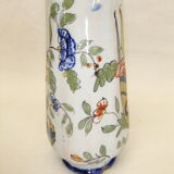 Vase Desvres Fourmaintraux Rouen Molicorne cornucopia of plenty
