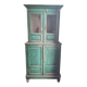 Vaisselier, buffet vintage vert