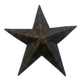 Black amish star 30cm