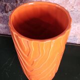 Vintage roll vase 31 cm