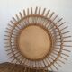 Mirror rattan sun 59cm