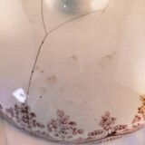 Antique service, fruit dish and 3 oval platters, ironstone