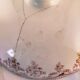 Antique service, fruit dish and 3 oval platters, ironstone