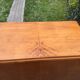 Armoire basse vintage 1960 en bois clair