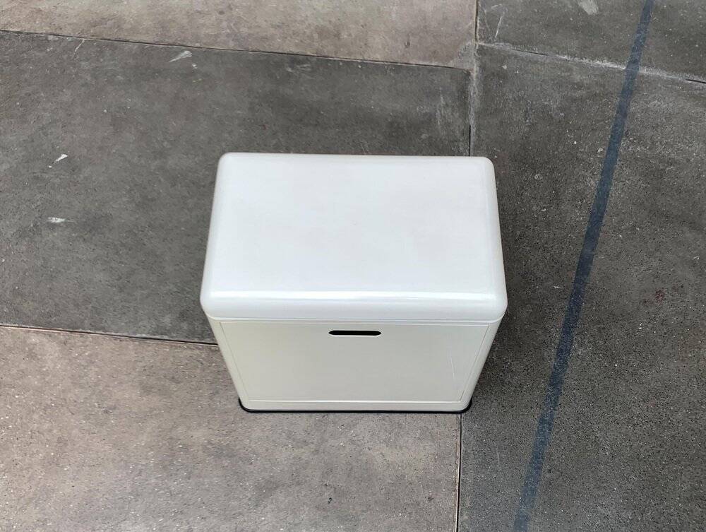 Italian laundry basket from the mid-century space age, 1960s