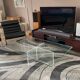 Table basse Roche Bobois. 1980. 135x86.