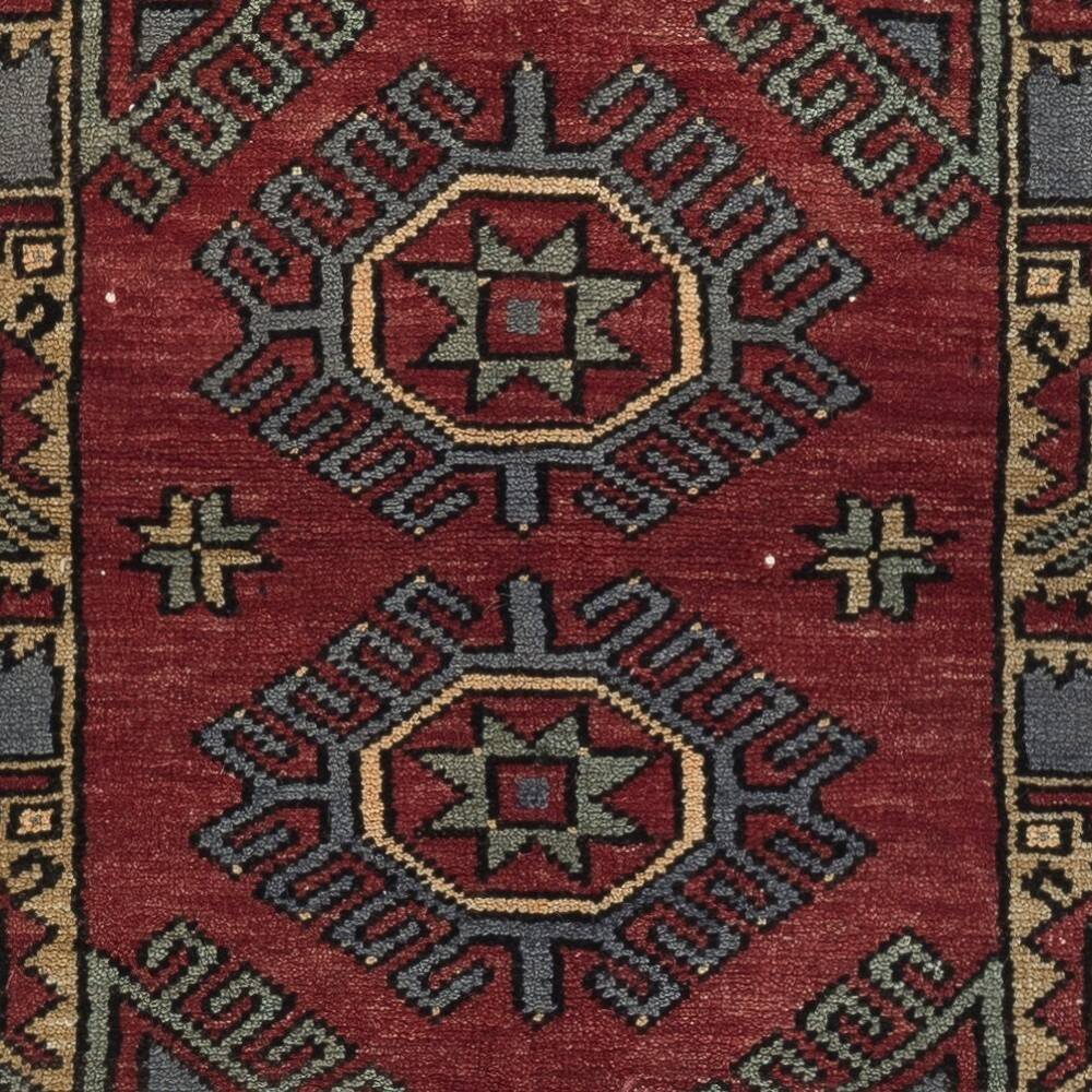Vintage Scatter Rug, Dark Red Turkish Accent Rug, Door Mat, Handmade Bat Mat, Kitchen Rug