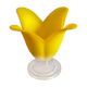 Flower vase made of glass paste