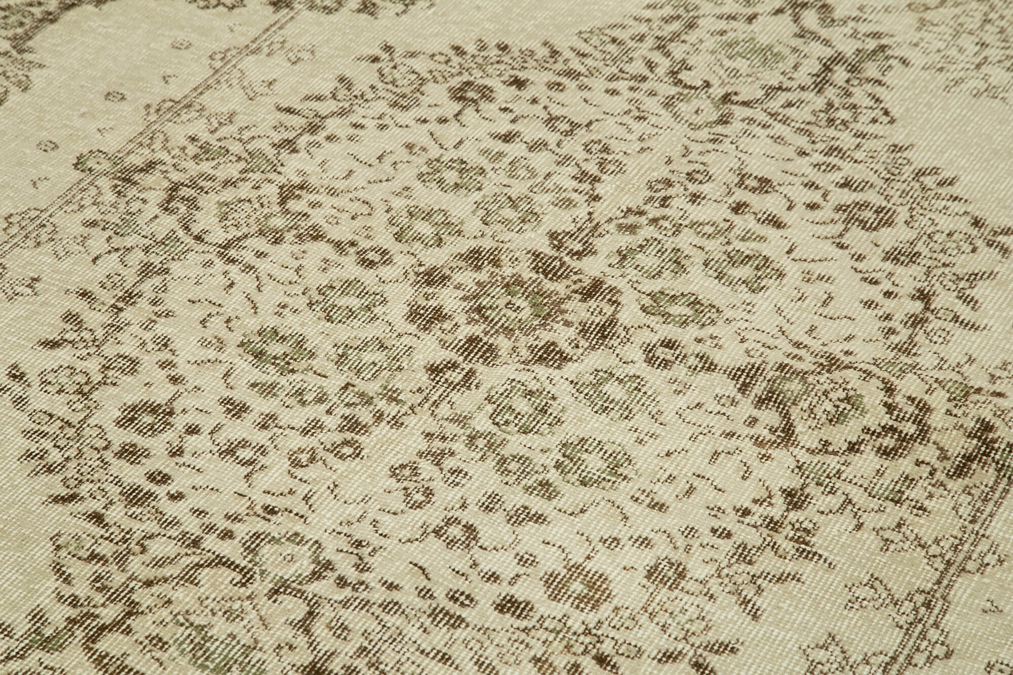 Handmade One-of-a-Kind Oriental Beige Carpet 164 cm x 289 cm