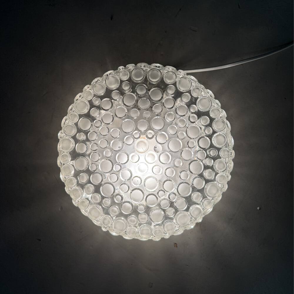 Bubble glass wall lamp ceiling lamp 1960's