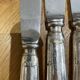 Set of 6 silver-plated knives 260382