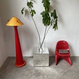 80s pop red floor lamp