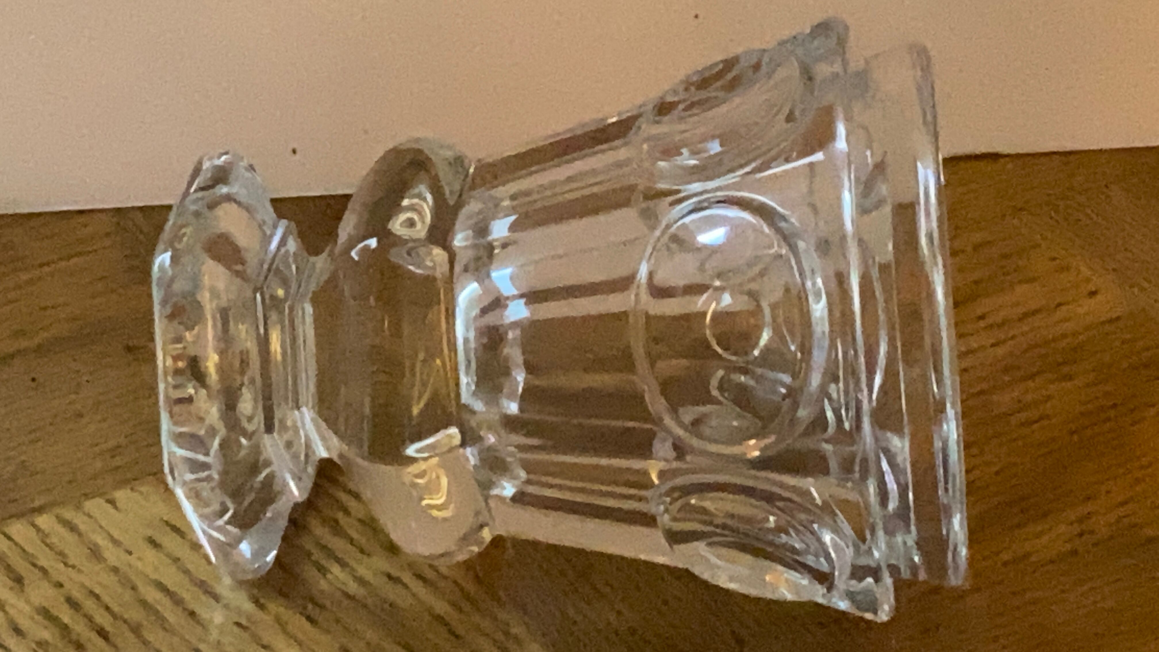 Ancient crystal glass Baccarat called Charles X