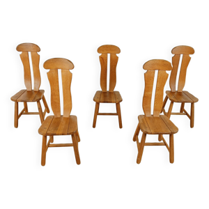 Set de 5 chaises de salle à manger