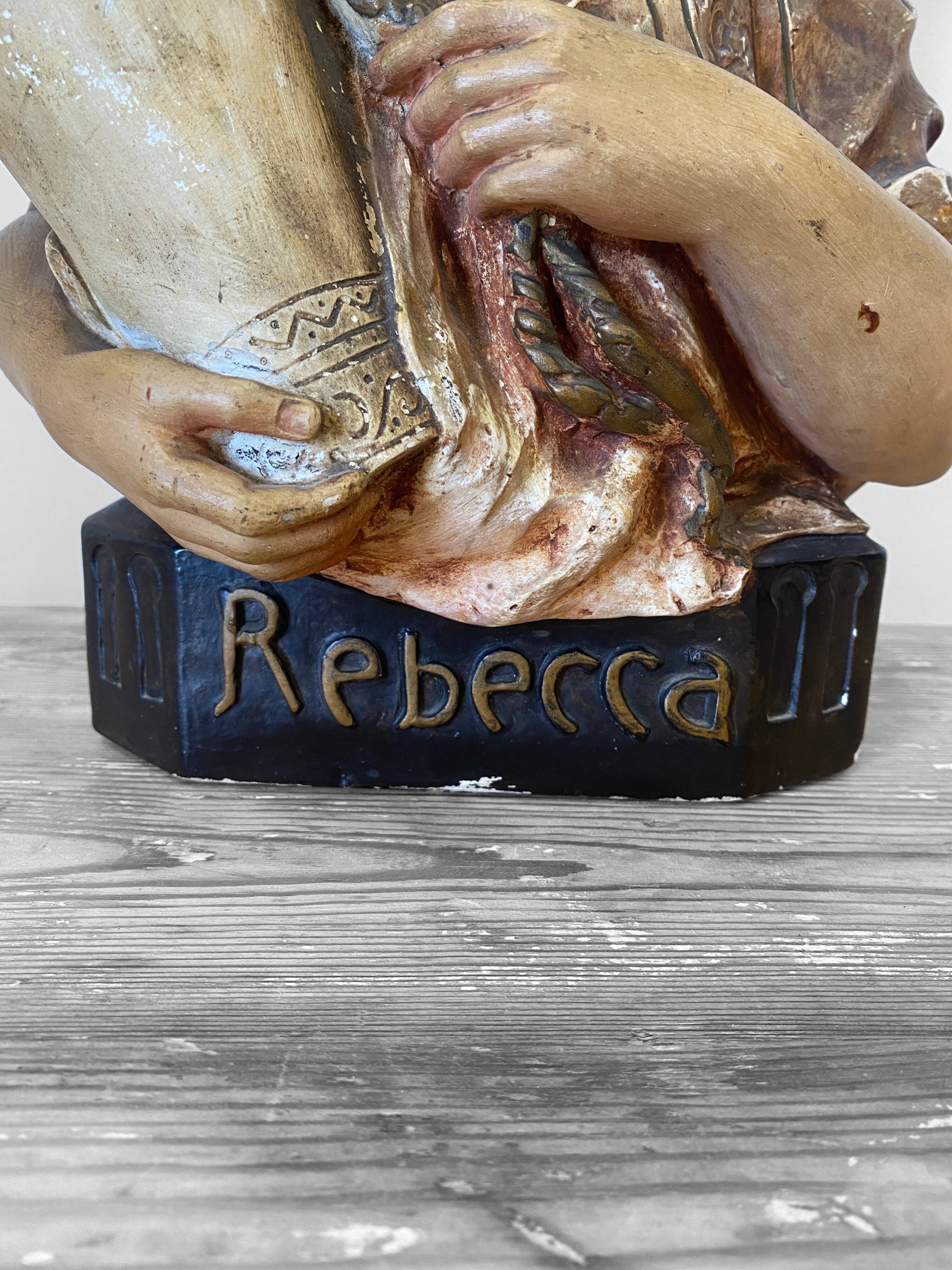 Bust of a Berber woman “Rebecca” in terracotta, Pirolli edition