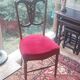 Rare Napoleon III bedroom chair (1870/80), in English style.