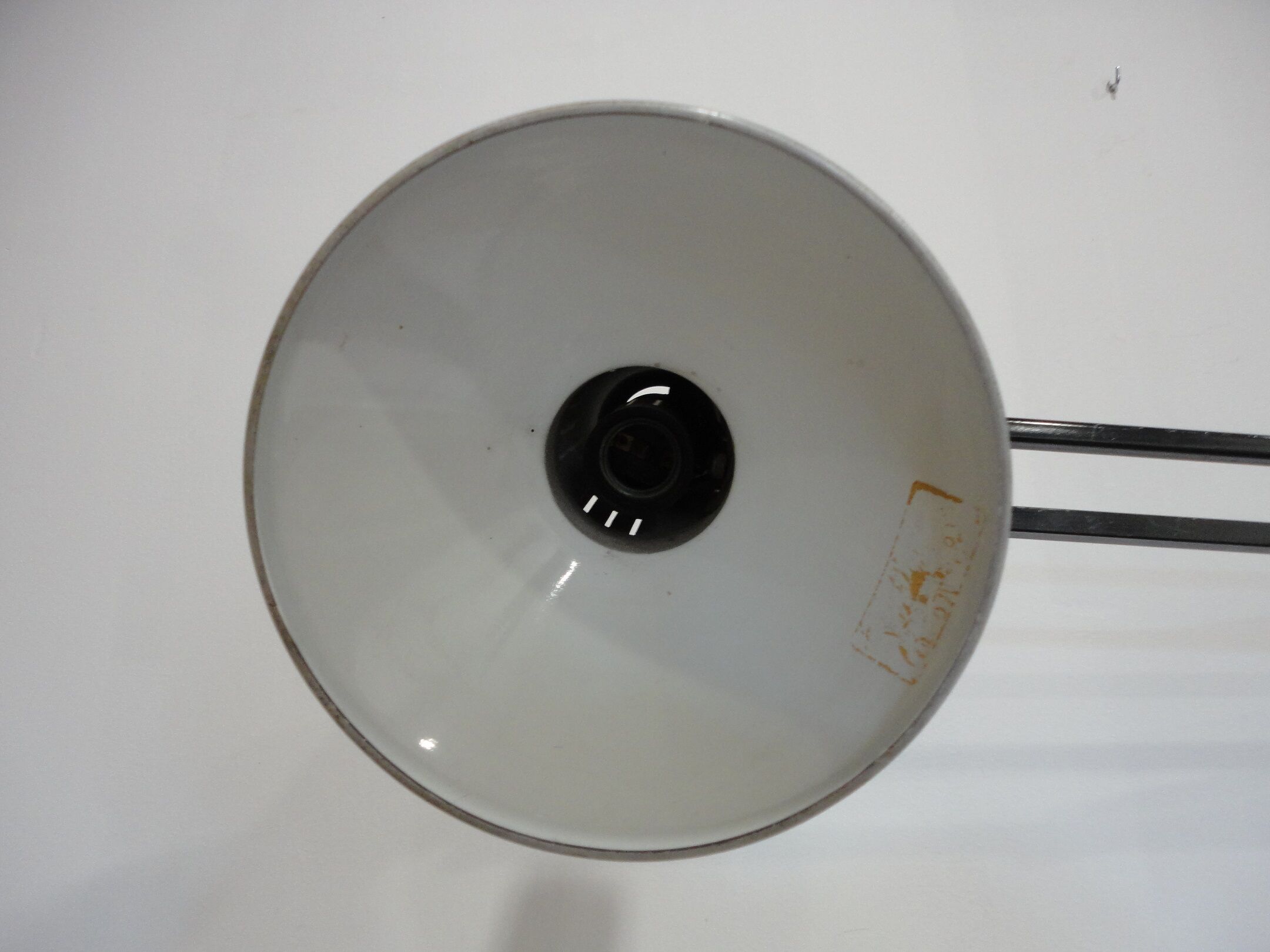 Lamp architect 70s, black Ledu type 231