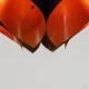 Sculptural pendant light by Bent Karlby for Lyfa