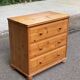 Scandinavian chest of drawers with 3 solid wood drawers