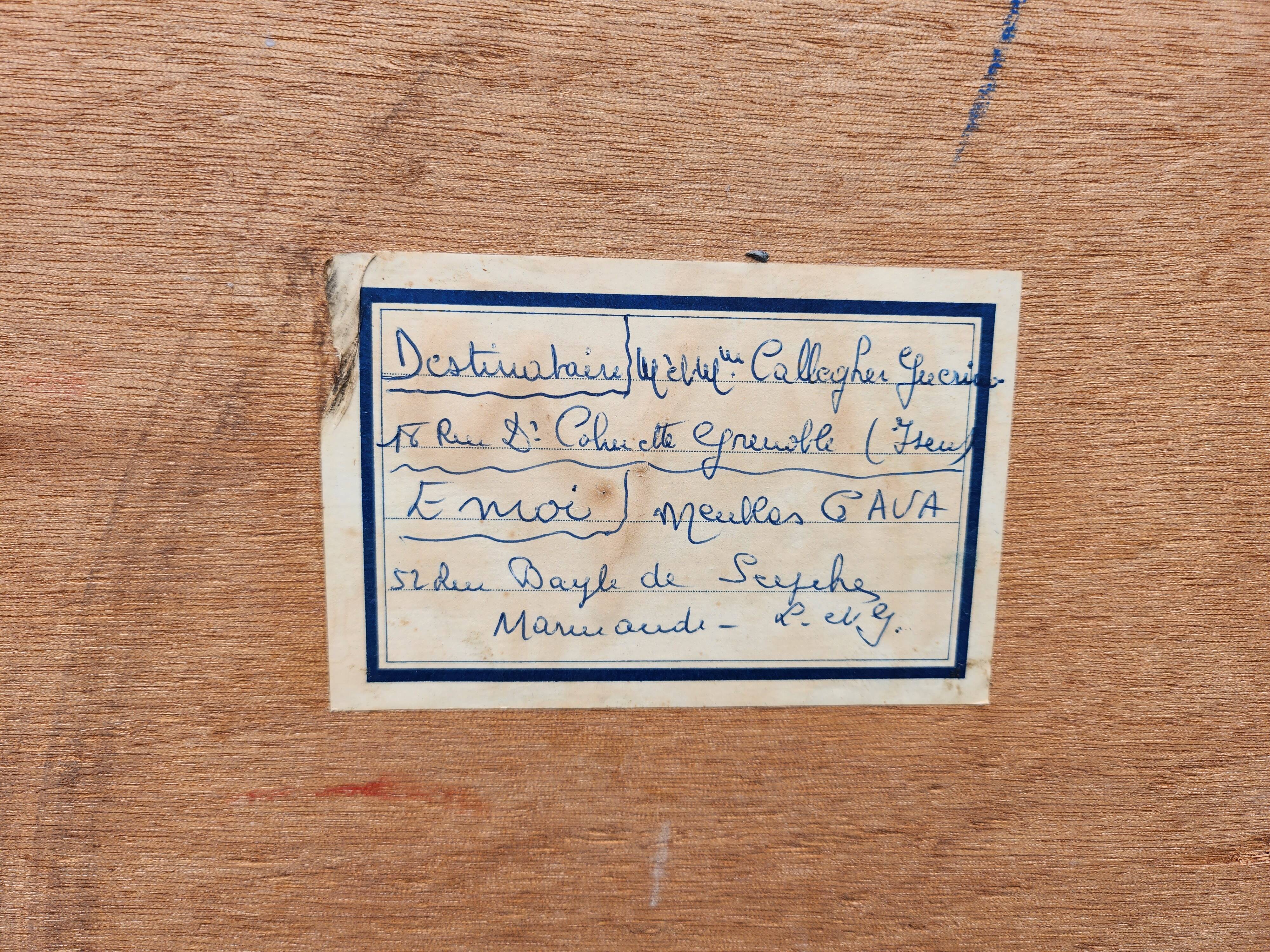 Light oak vintage sideboard